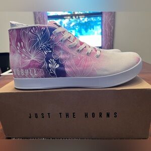 Nobull mid-top trainers. Sz 13.5 women (Sz 12 men).